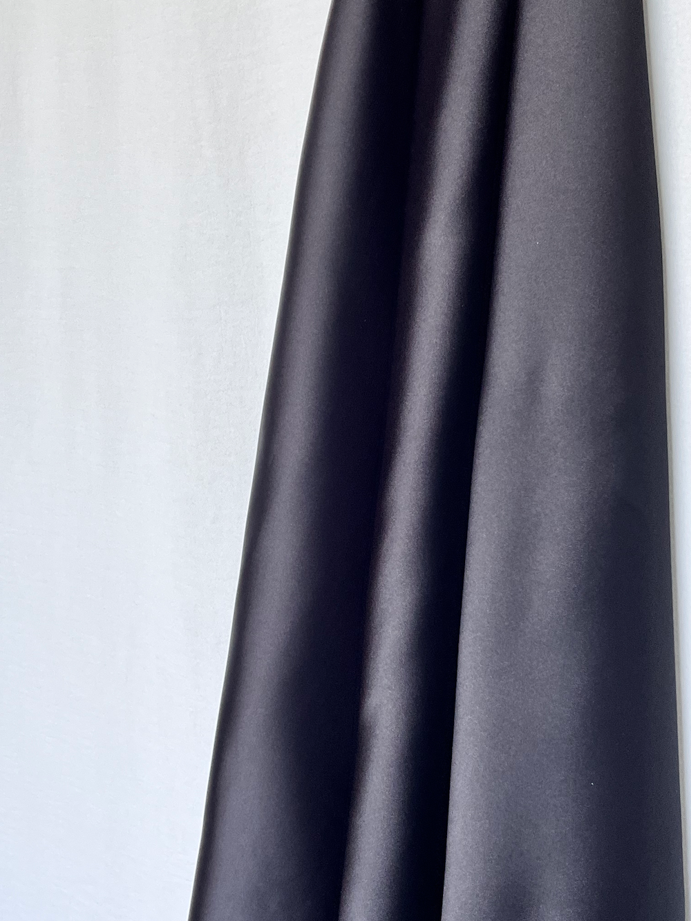 Foulard satin noir - MARIA