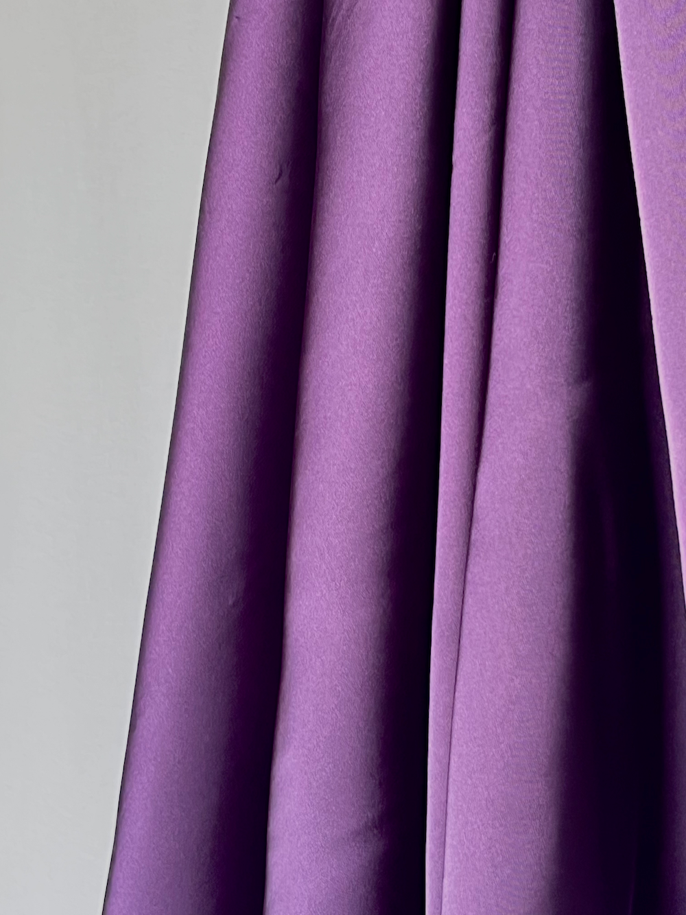 Foulard satin violet - HAZEL