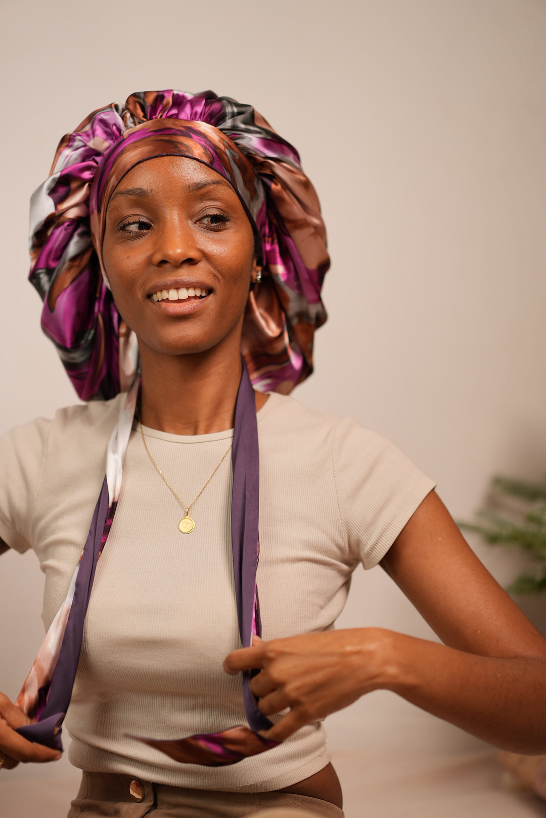 Bonnet à turban Silky 